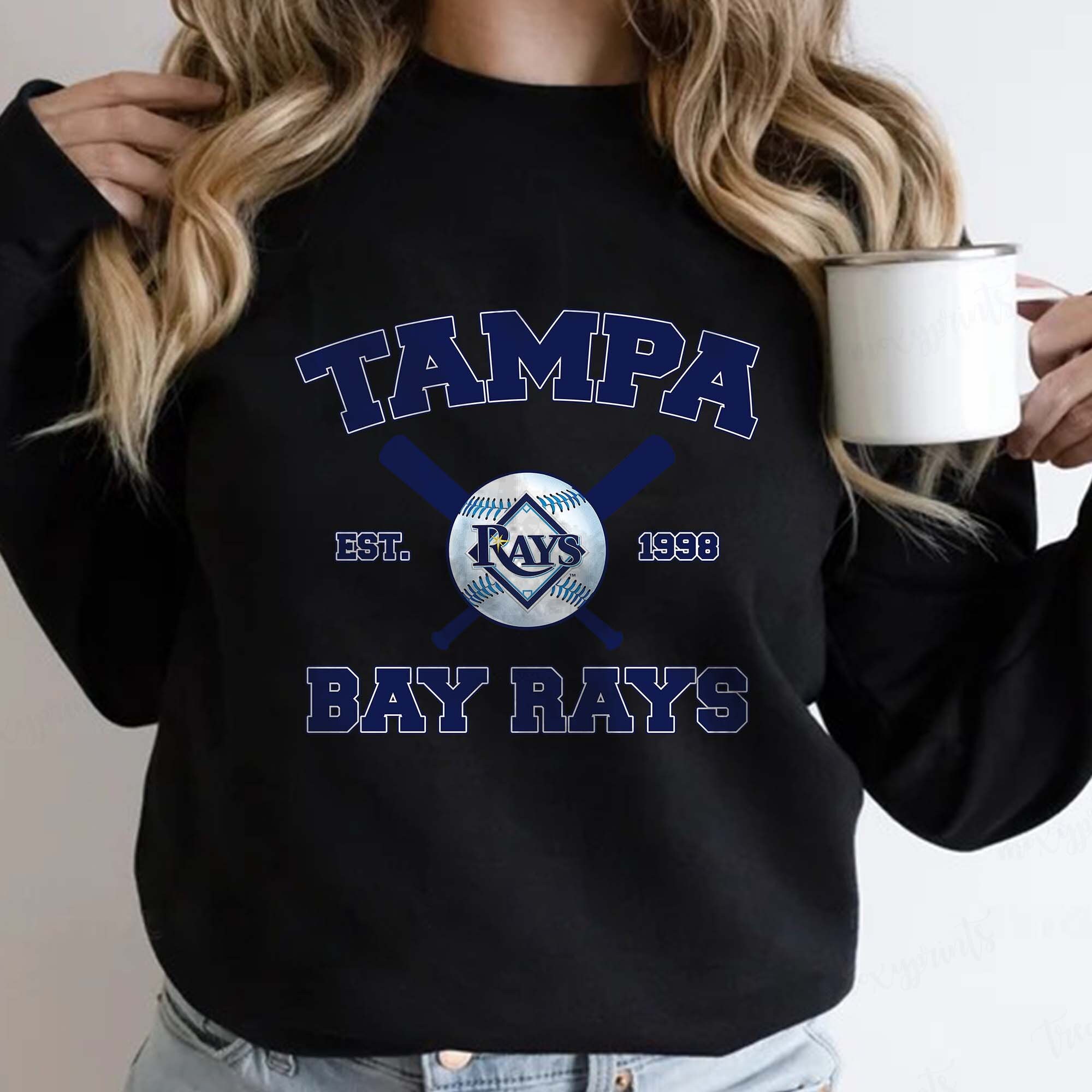 Tampa Bay Rays Mlb Baseball Unisex Sweatshirt Tampa Bay Rays Mlb Baseball Unisex Sweatshirt