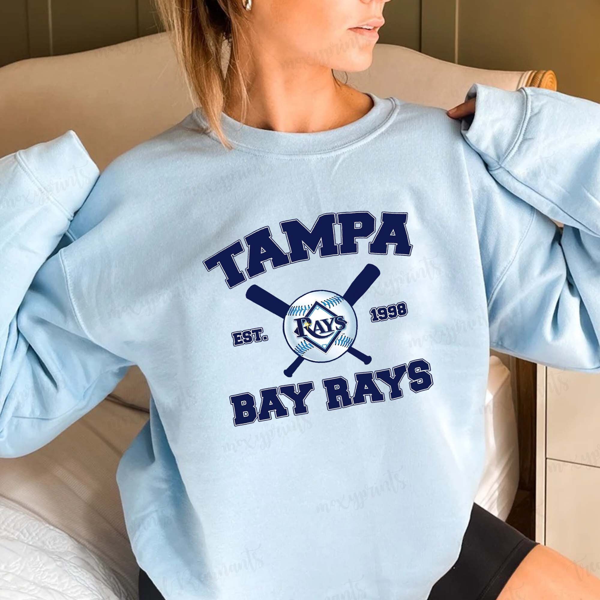Tampa Bay Rays Mlb Baseball Unisex Sweatshirt Tampa Bay Rays Mlb Baseball Unisex Sweatshirt