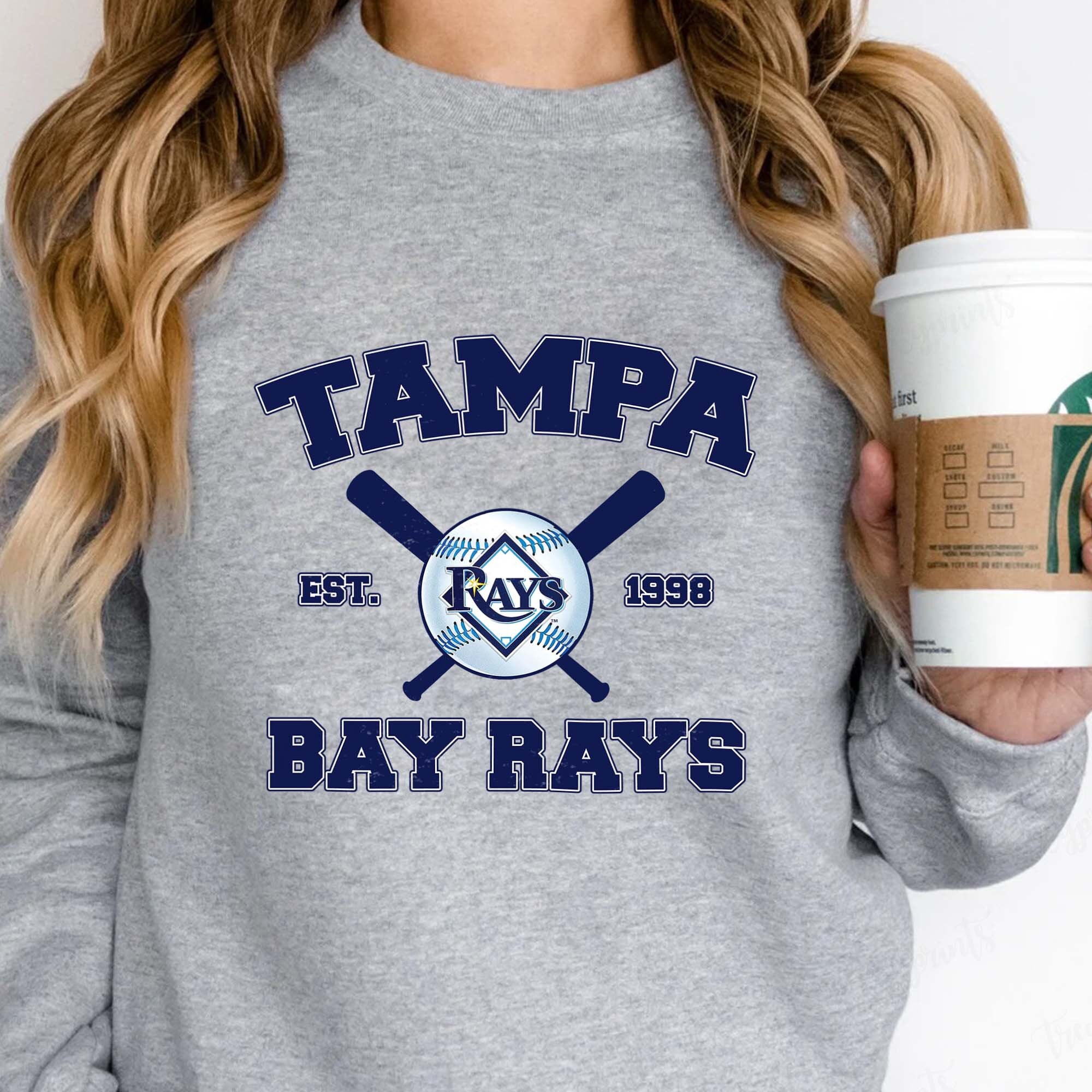 Tampa Bay Rays Mlb Baseball Unisex Sweatshirt Tampa Bay Rays Mlb Baseball Unisex Sweatshirt