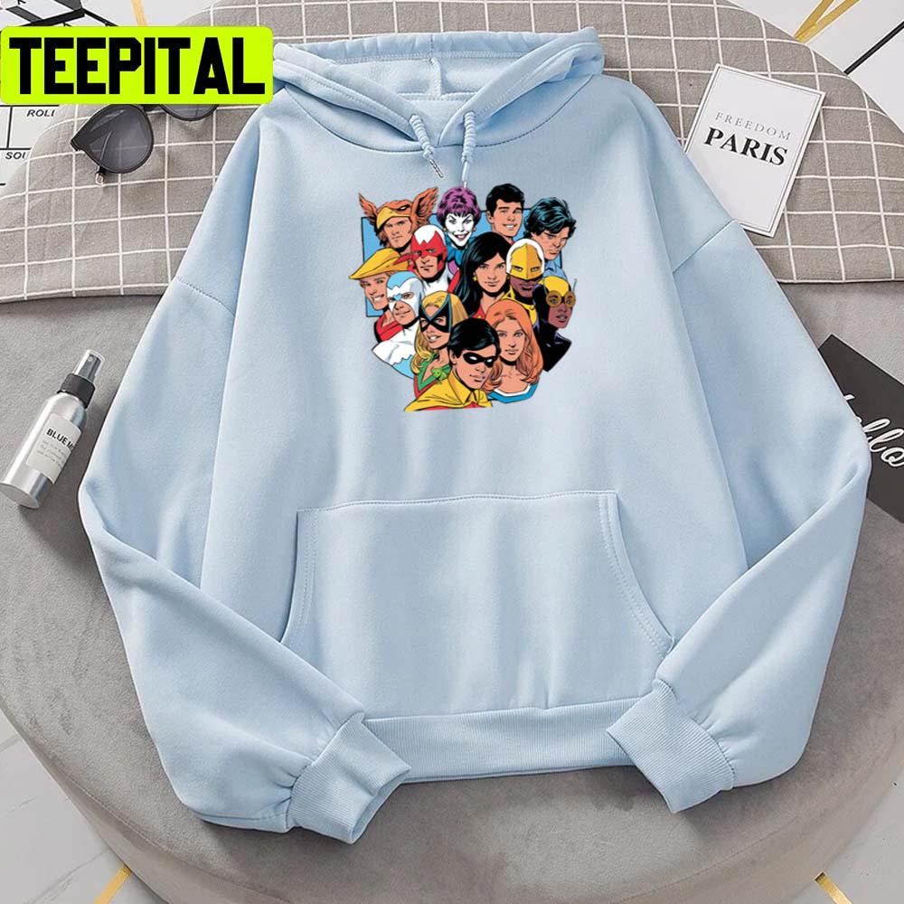 Teen Titans 1970s Last Stories Unisex T-Shirt Teen Titans 1970s Last Stories Unisex T-Shirt