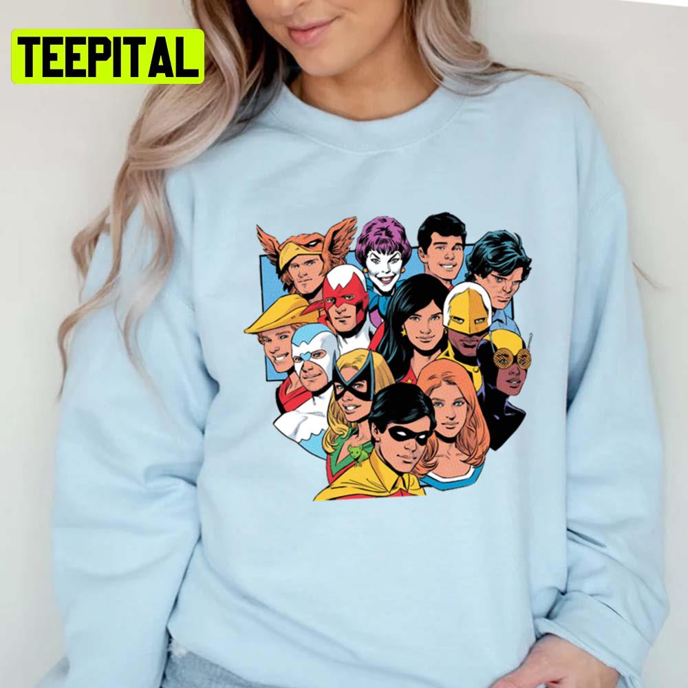 Teen Titans 1970s Last Stories Unisex T-Shirt Teen Titans 1970s Last Stories Unisex T-Shirt