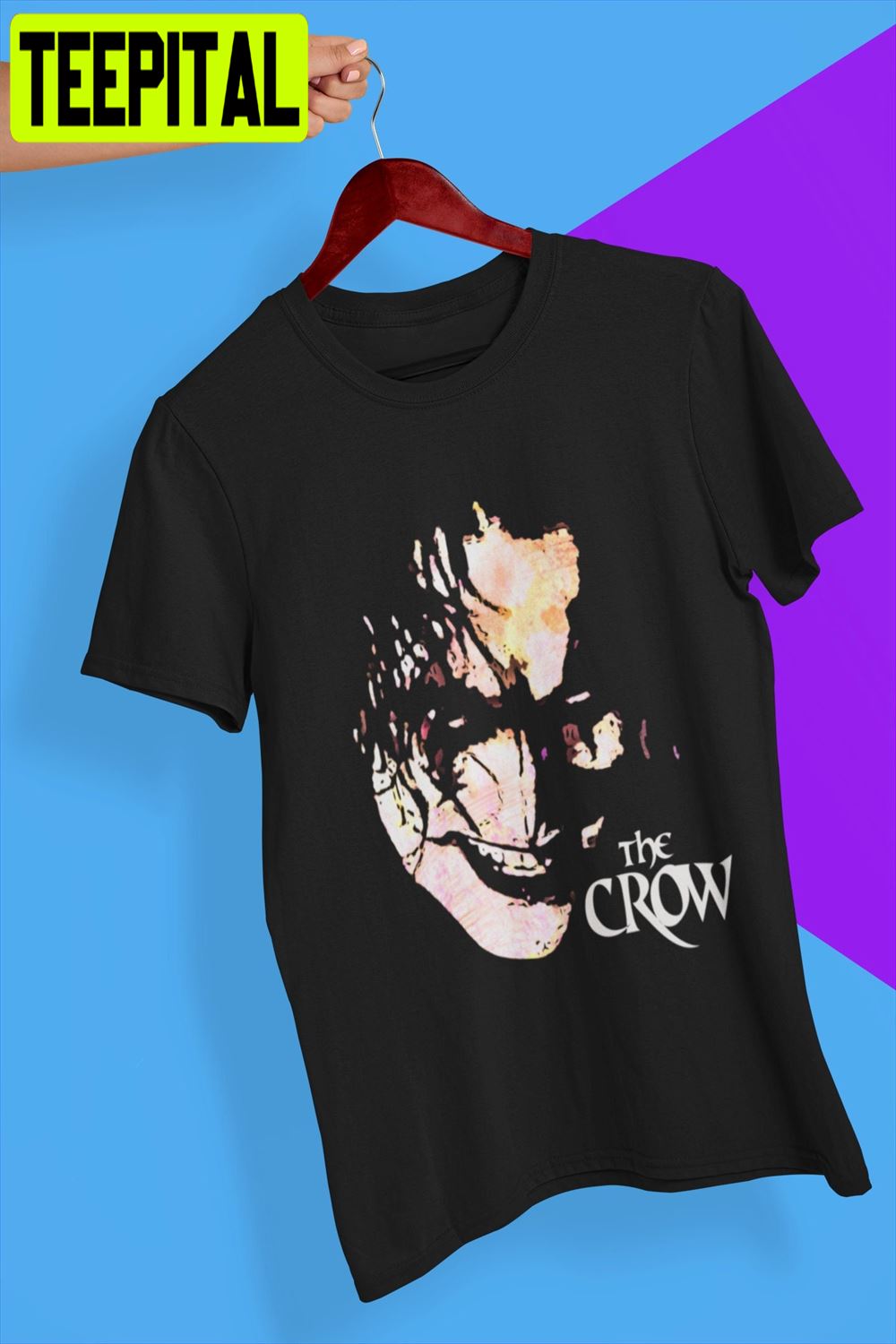 The Crow Movie Soft 90s Vintage Art Unisex T-Shirt The Crow Movie Soft 90s Vintage Art Unisex T-Shirt