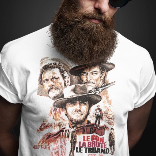 The Good, The Bad And The Ugly Clint Eastwood French Movie Unisex T-Shirt