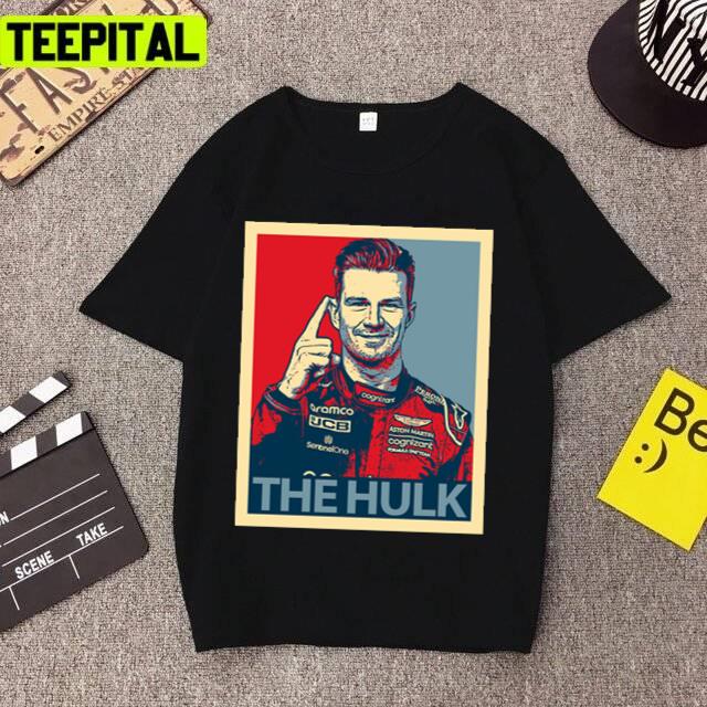 The Hulk Nico Hulkenberg Car Racing Nascar F1 Unisex T-Shirt The Hulk Nico Hulkenberg Car Racing Nascar F1 Unisex T-Shirt