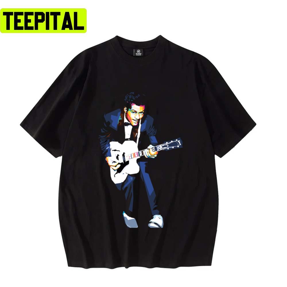 The Legend Chuck Berry Rock N Roll Unisex T-Shirt The Legend Chuck Berry Rock N Roll Unisex T-Shirt