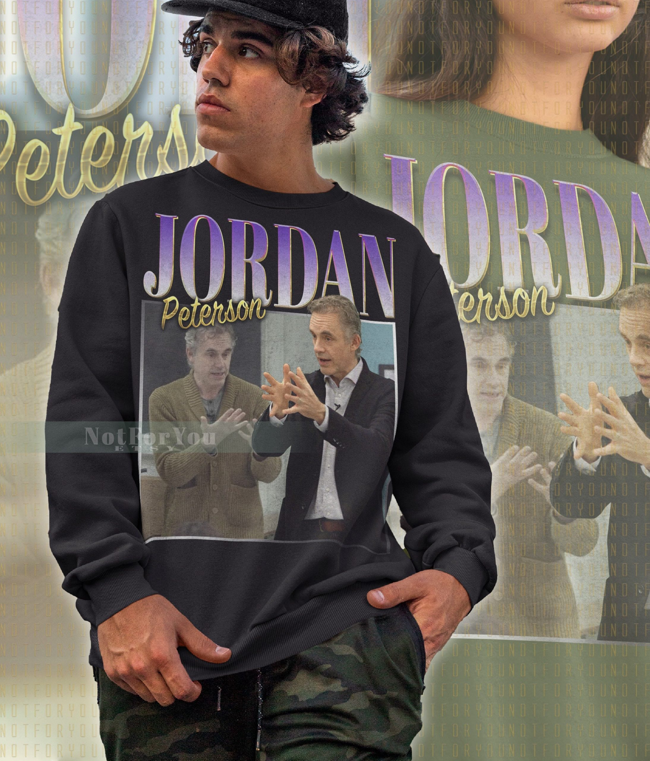 The Legend Jordan Peterson Psychologist Canadian Unisex Sweatshirt The Legend Jordan Peterson Psychologist Canadian Unisex Sweatshirt