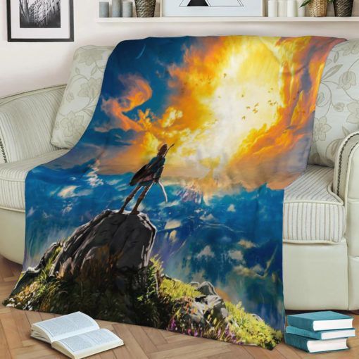 The Legend Of Zelda Fleece Blanket Throw Blanket Gift The Legend Of Zelda Fleece Blanket Throw Blanket Gift