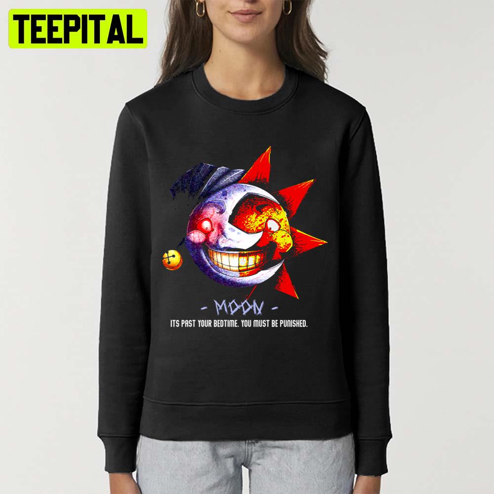 The Mixed Face Moondrop And Sundrop Fnaf Security Breach Unisex T-Shirt The Mixed Face Moondrop And Sundrop Fnaf Security Breach Unisex T-Shirt
