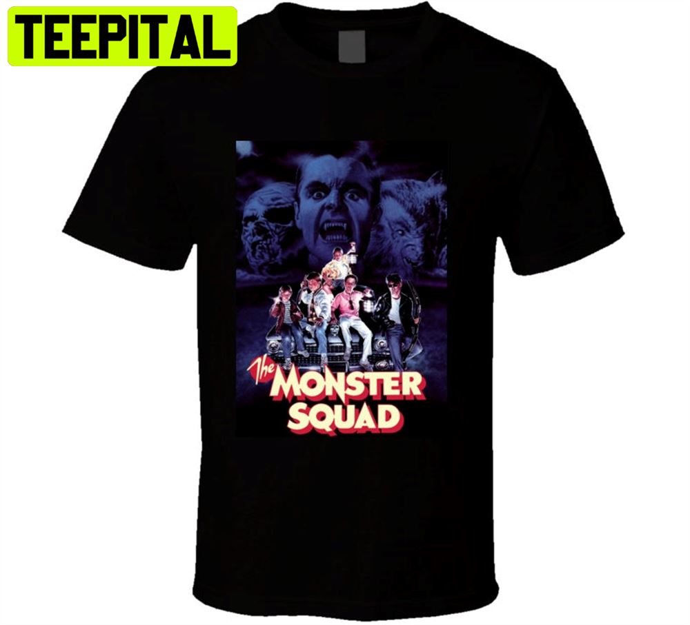 The Monster Squad 80s Comedy Horror Movie Unisex T-Shirt The Monster Squad 80s Comedy Horror Movie Unisex T-Shirt