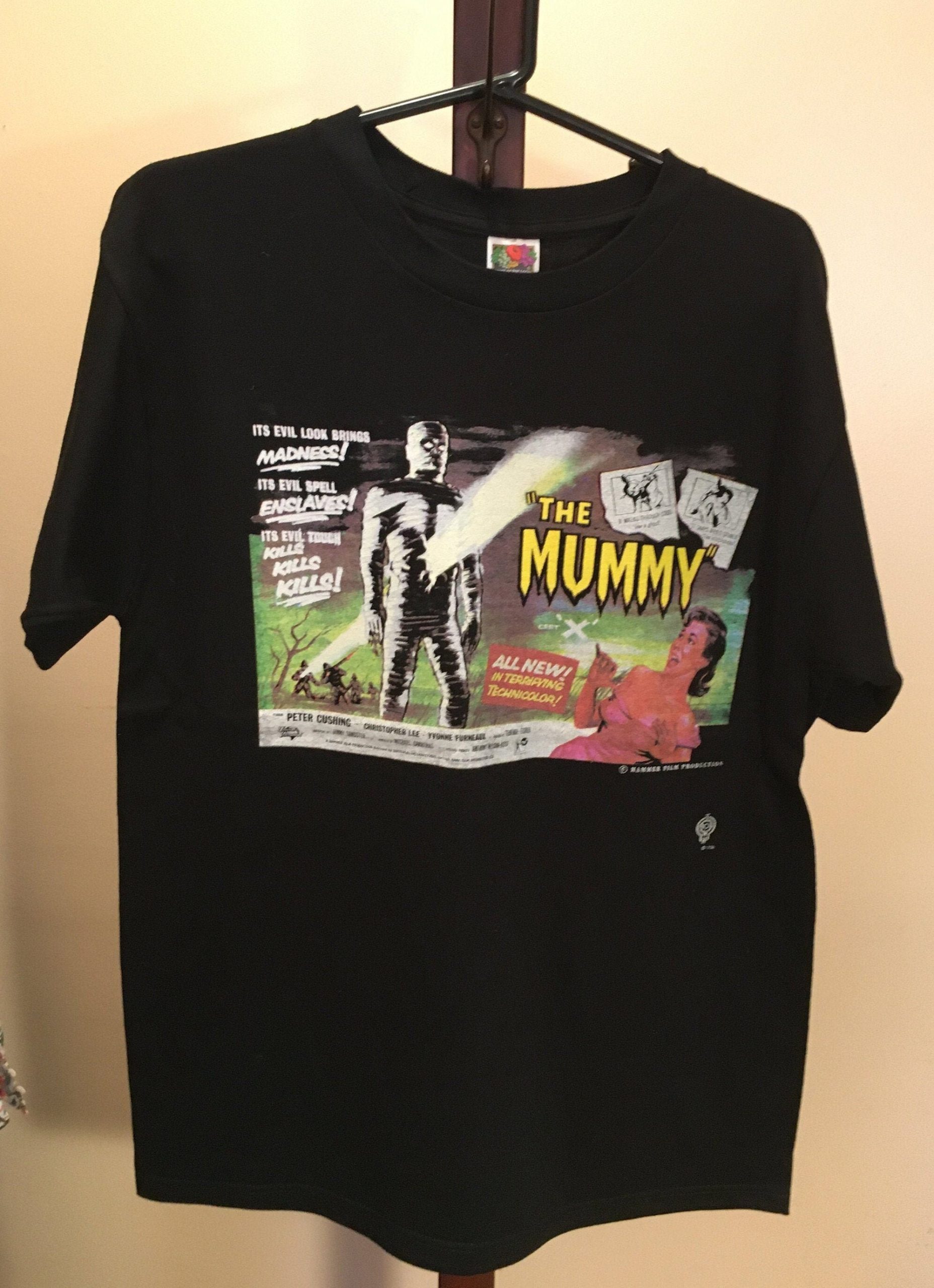 The Mummyglows Hammer Films Unworn 1990's Shirt The Mummyglows Hammer Films Unworn 1990's Shirt