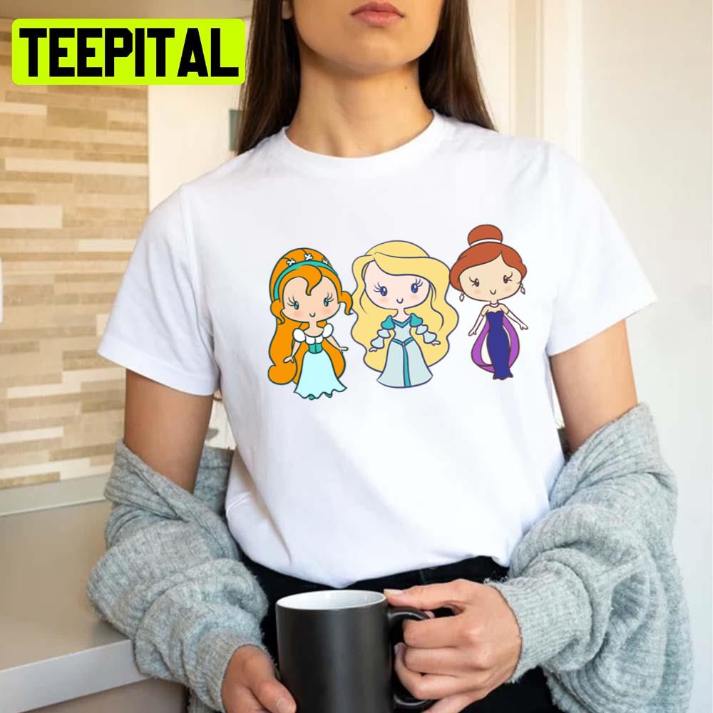 Thumbelina Odette And Anastasia Lil' Cuties Unisex T-Shirt Thumbelina Odette And Anastasia Lil' Cuties Unisex T-Shirt