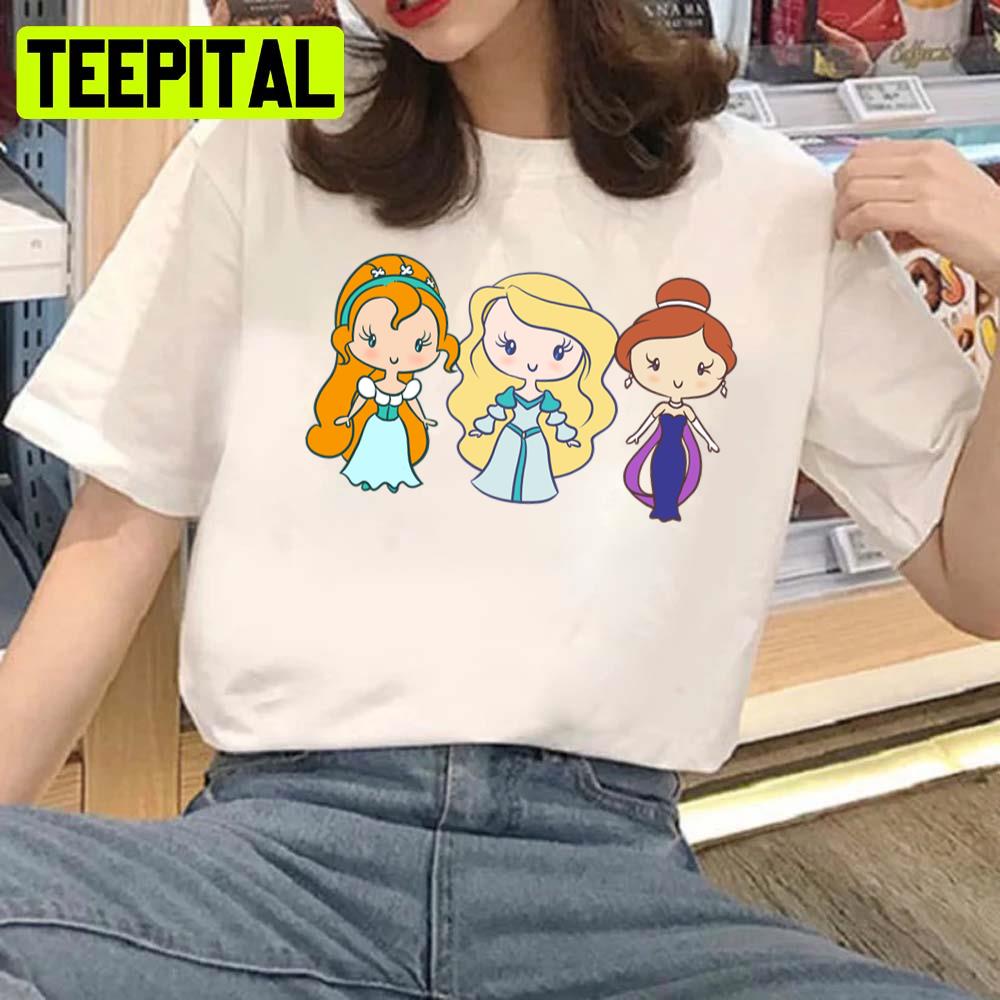 Thumbelina Odette And Anastasia Lil' Cuties Unisex T-Shirt Thumbelina Odette And Anastasia Lil' Cuties Unisex T-Shirt