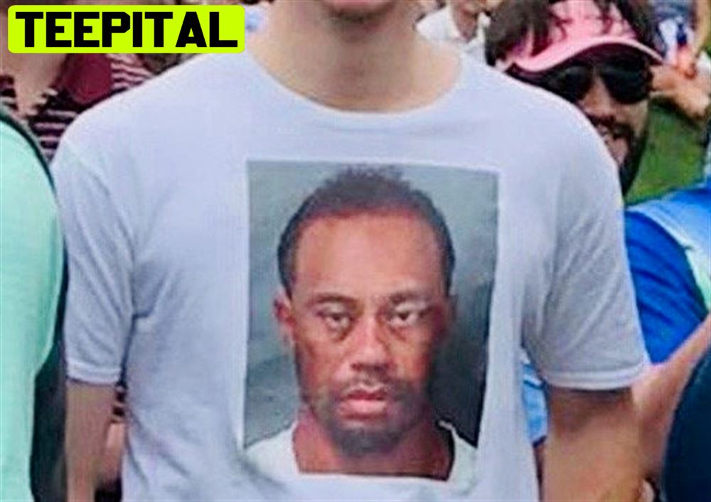 Tiger Woods Mugshot Unisex T-Shirt Tiger Woods Mugshot Unisex T-Shirt