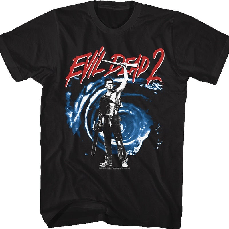 Time Portal Evil Dead 80s 90s Horror Unisex T-Shirt Time Portal Evil Dead 80s 90s Horror Unisex T-Shirt