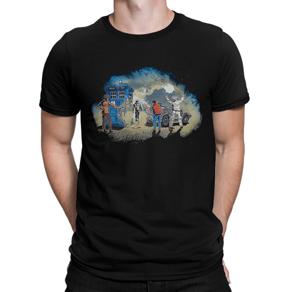 Time Travelers Art T-Shirt Time Travelers Art T-Shirt