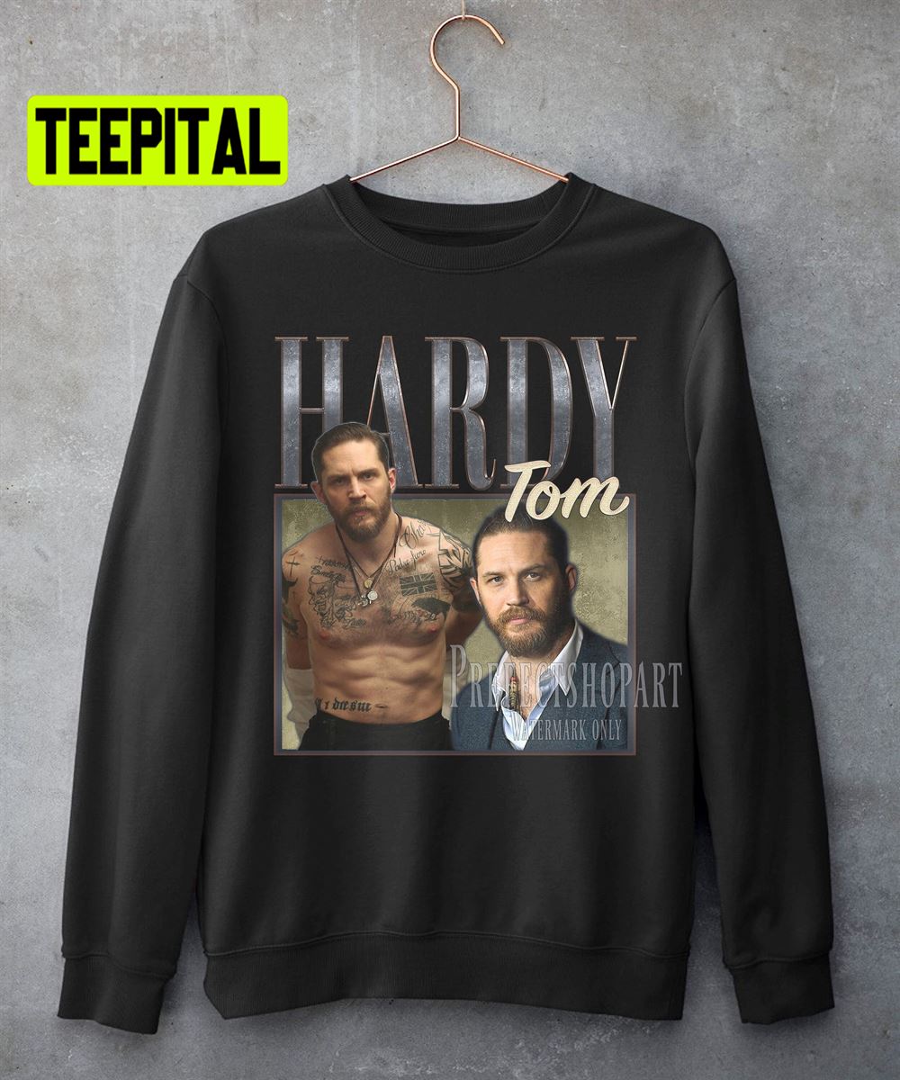 Tom Hardy Retro Vintage Art Unisex Sweatshirt Tom Hardy Retro Vintage Art Unisex Sweatshirt