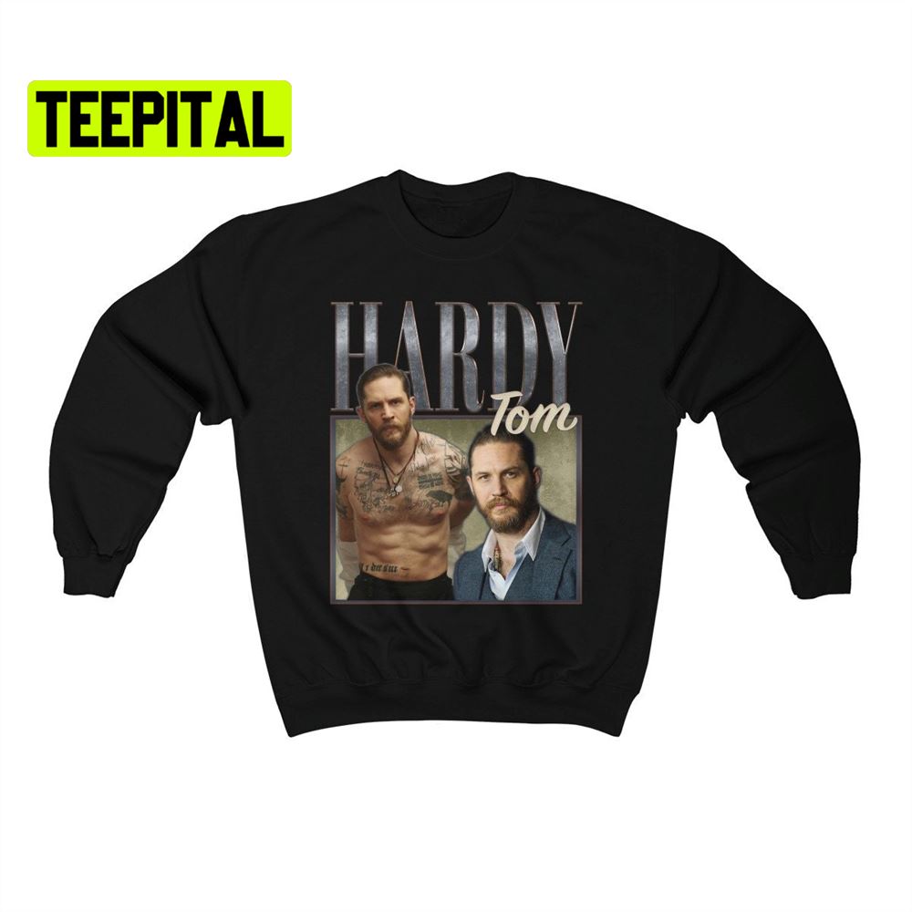 Tom Hardy Retro Vintage Art Unisex Sweatshirt Tom Hardy Retro Vintage Art Unisex Sweatshirt