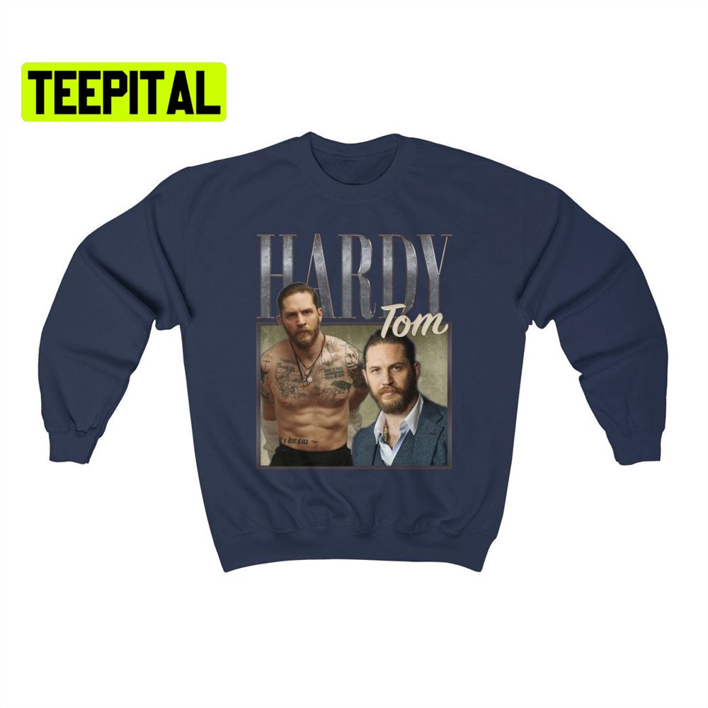 Tom Hardy Retro Vintage Art Unisex Sweatshirt Tom Hardy Retro Vintage Art Unisex Sweatshirt