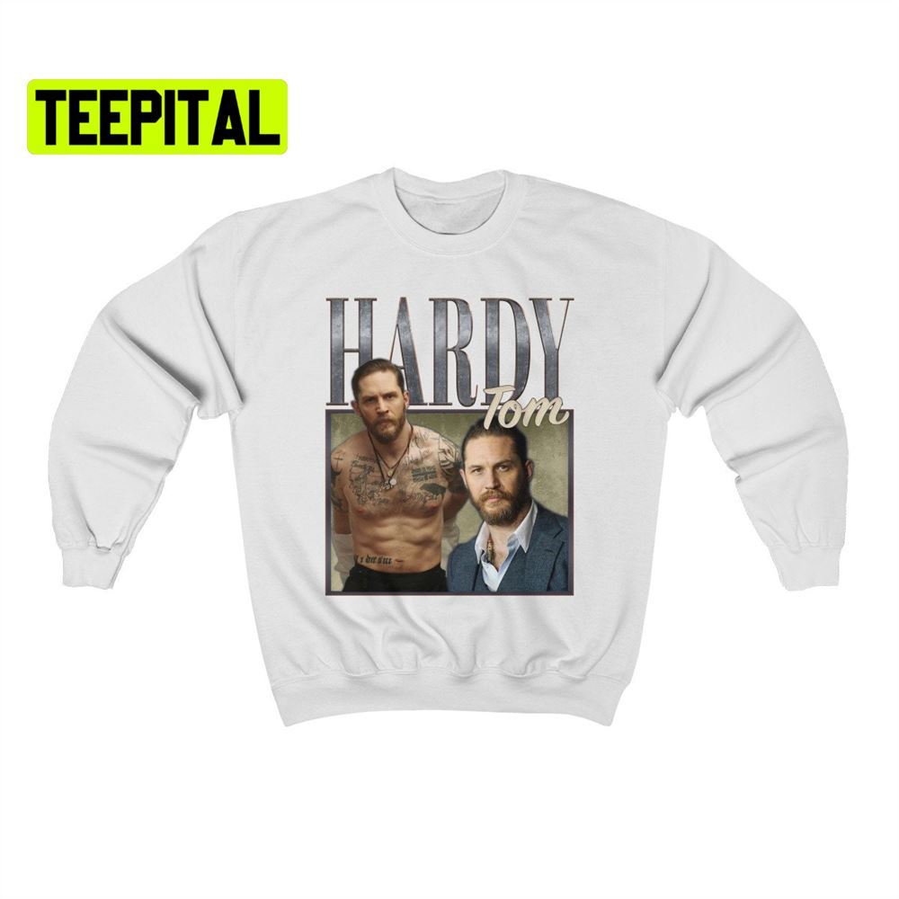 Tom Hardy Retro Vintage Art Unisex Sweatshirt Tom Hardy Retro Vintage Art Unisex Sweatshirt