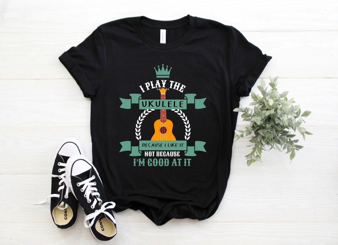 Ukulele Music Instrument Fan T-Shirt Ukulele Music Instrument Fan T-Shirt