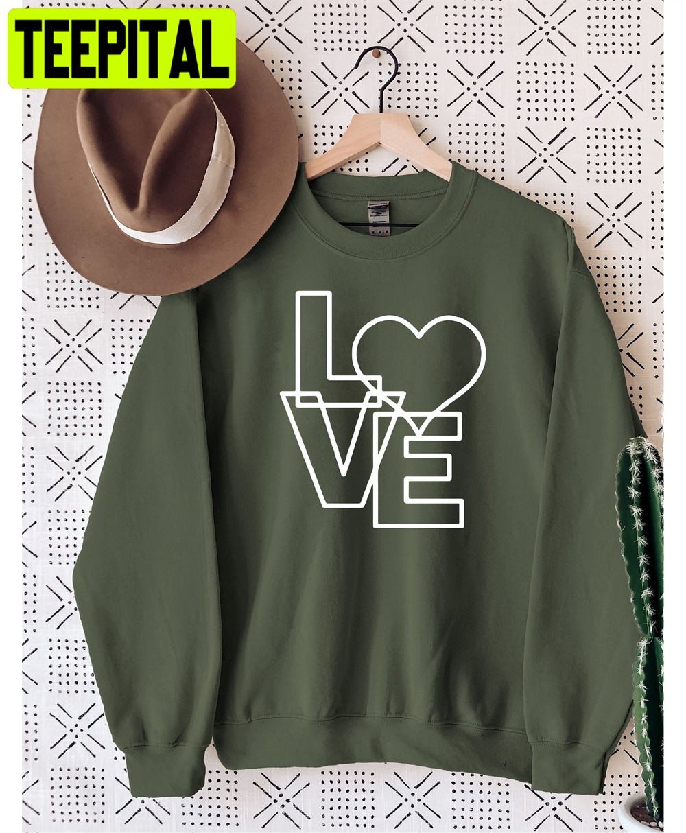 Valentines Day Love Art Unisex Sweatshirt Valentines Day Love Art Unisex Sweatshirt