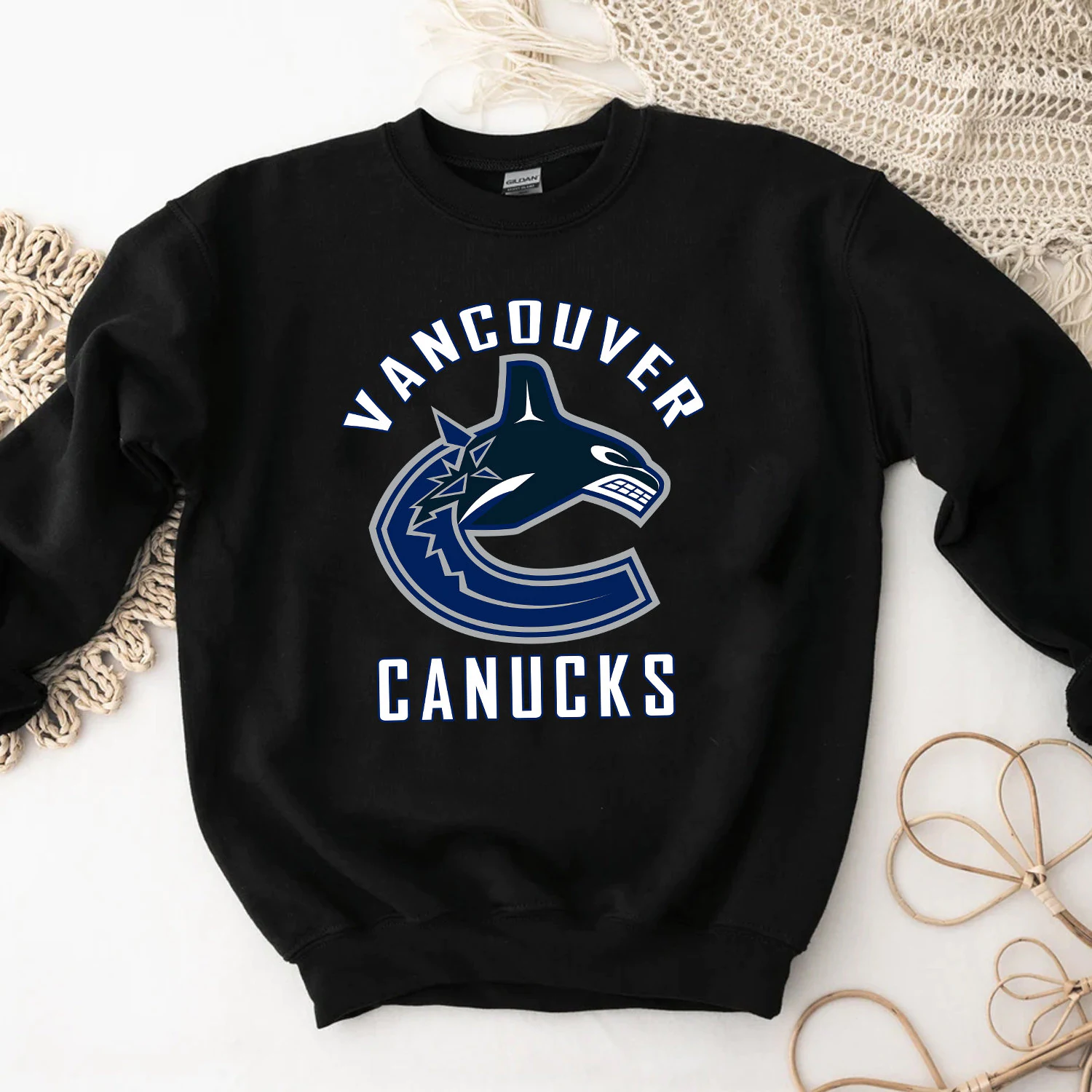Vancouver Canucks Nhl Ice Hockey Sports Front Back Customized Text Number Unisex T-Shirt Vancouver Canucks Nhl Ice Hockey Sports Front Back Customized Text Number Unisex T-Shirt