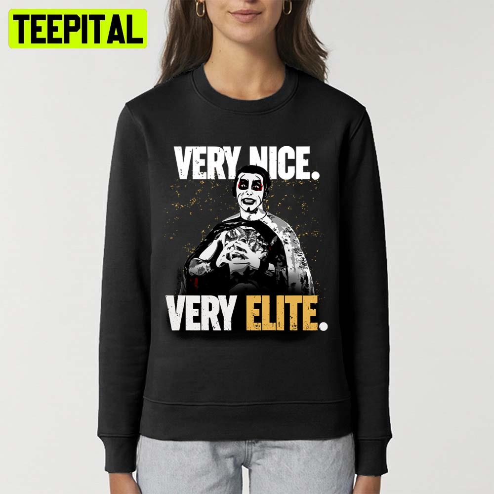 Very Nice Very Elite Danhausen Is All Elite Wwe Wrestling Unisex T-Shirt Very Nice Very Elite Danhausen Is All Elite Wwe Wrestling Unisex T-Shirt