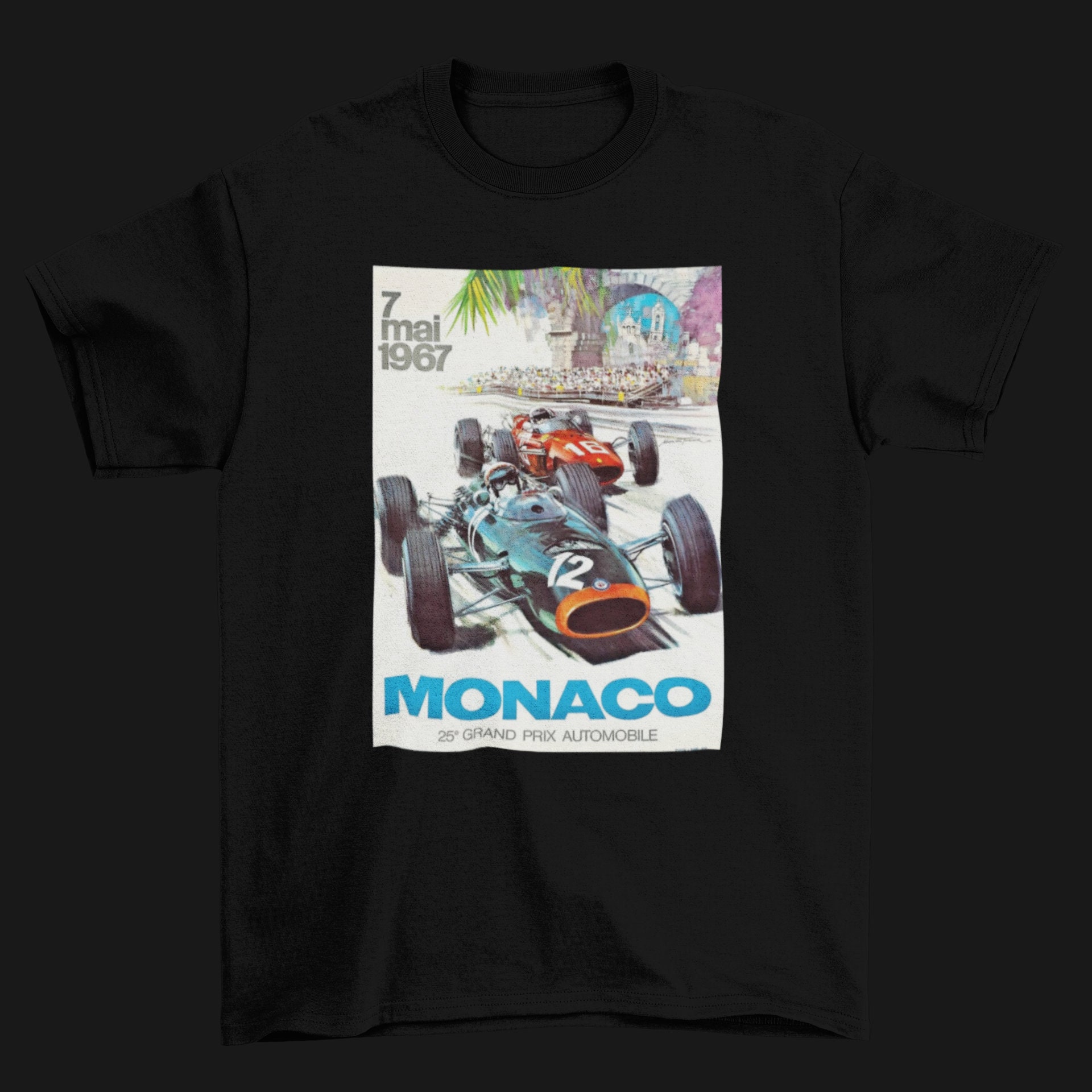 Vettel Leclerc Alonso Sainz Hamilton 1967 Monaco Grand Prix F1 Race Formula One Racing Top Unisex T-Shirt Vettel Leclerc Alonso Sainz Hamilton 1967 Monaco Grand Prix F1 Race Formula One Racing Top Unisex T-Shirt