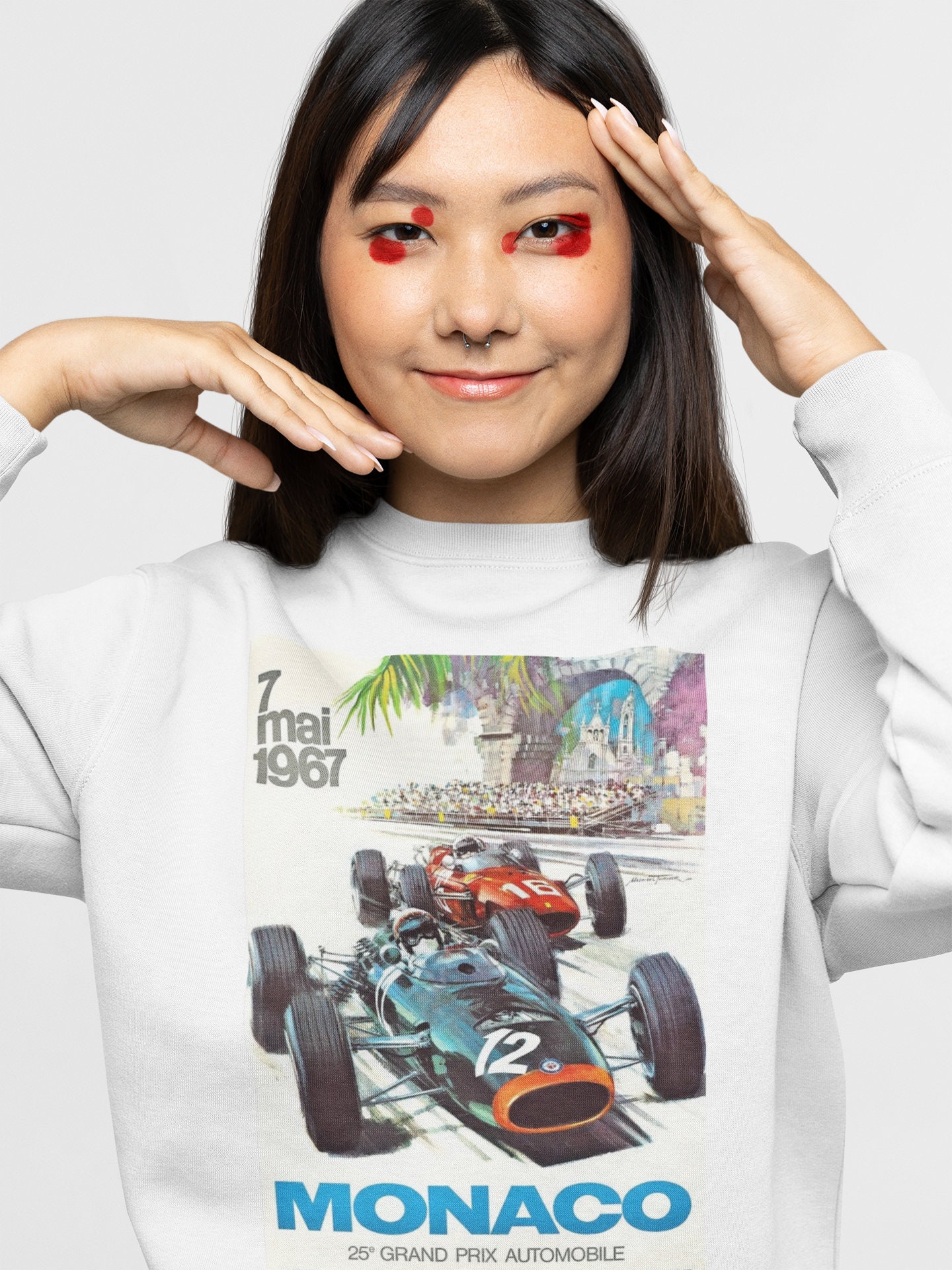 Vettel Leclerc Alonso Sainz Hamilton 1967 Monaco Grand Prix F1 Race Formula One Racing Top Unisex T-Shirt Vettel Leclerc Alonso Sainz Hamilton 1967 Monaco Grand Prix F1 Race Formula One Racing Top Unisex T-Shirt
