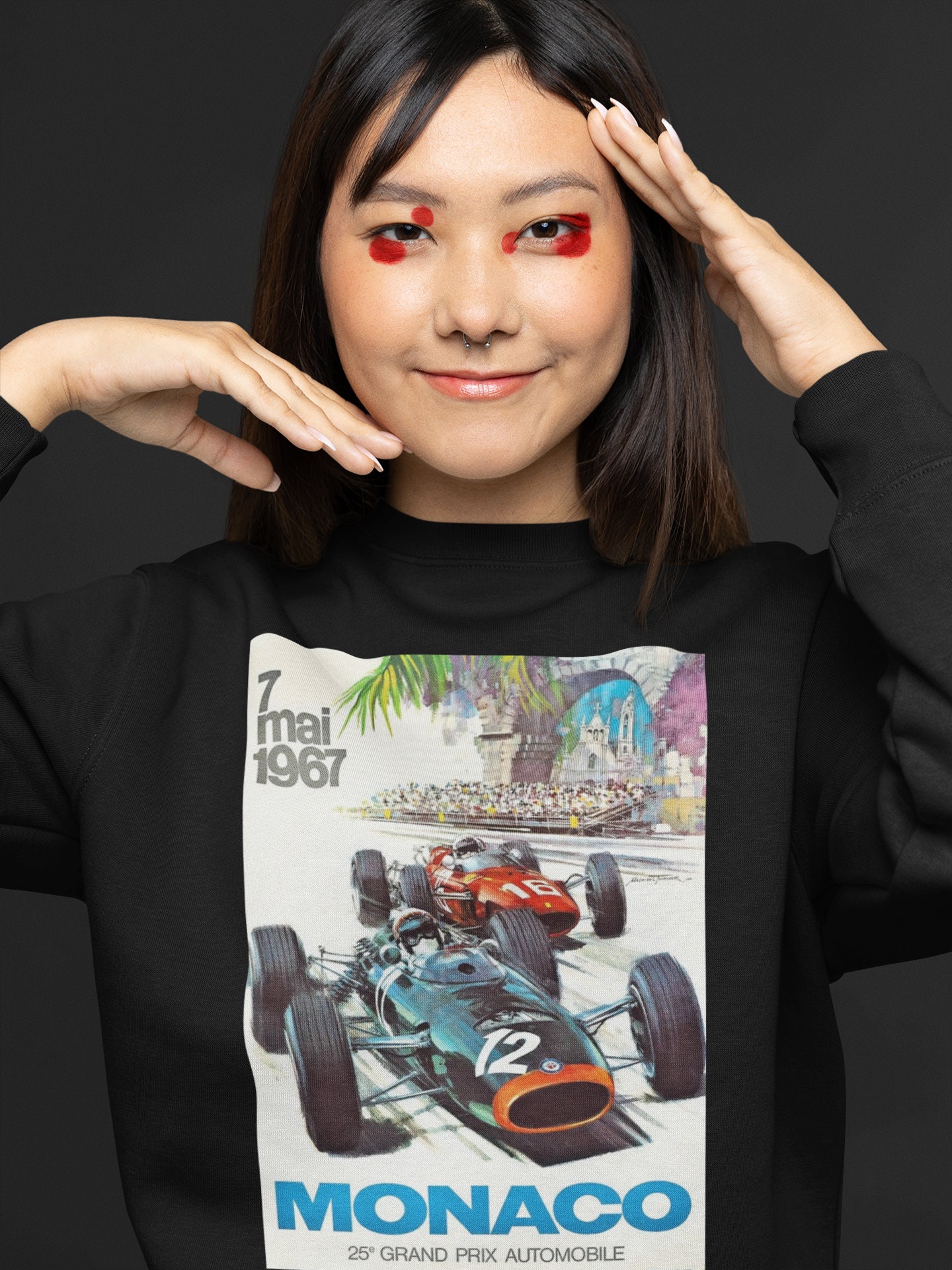 Vettel Leclerc Alonso Sainz Hamilton 1967 Monaco Grand Prix F1 Race Formula One Racing Top Unisex T-Shirt Vettel Leclerc Alonso Sainz Hamilton 1967 Monaco Grand Prix F1 Race Formula One Racing Top Unisex T-Shirt