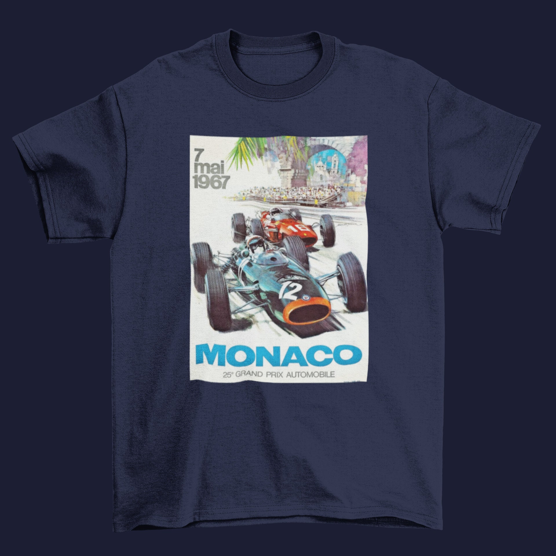 Vettel Leclerc Alonso Sainz Hamilton 1967 Monaco Grand Prix F1 Race Formula One Racing Top Unisex T-Shirt Vettel Leclerc Alonso Sainz Hamilton 1967 Monaco Grand Prix F1 Race Formula One Racing Top Unisex T-Shirt