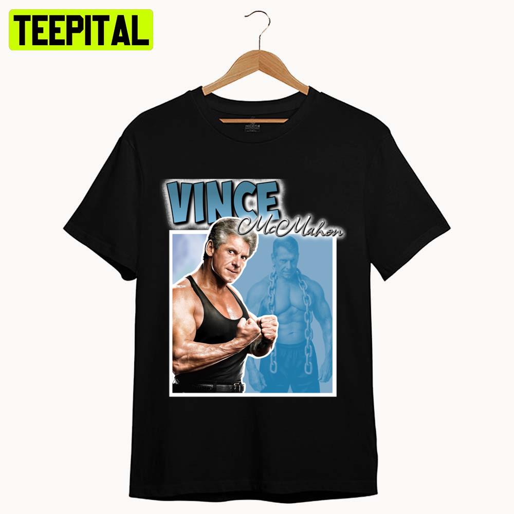 Vince Mcmahon Wwe Wrestling Unisex T-Shirt Vince Mcmahon Wwe Wrestling Unisex T-Shirt