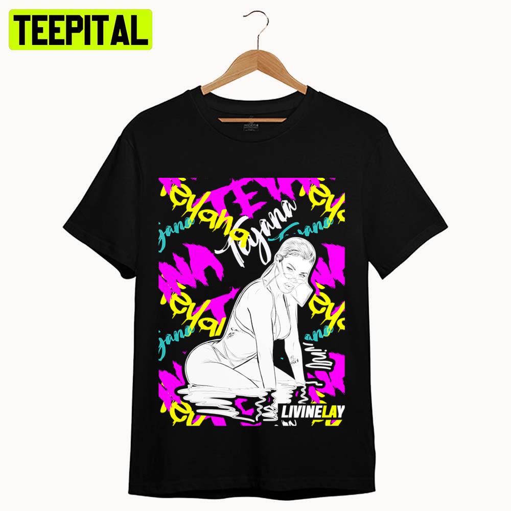 Vintage 2022 Illustration Teyana Unisex T-Shirt Vintage 2022 Illustration Teyana Unisex T-Shirt