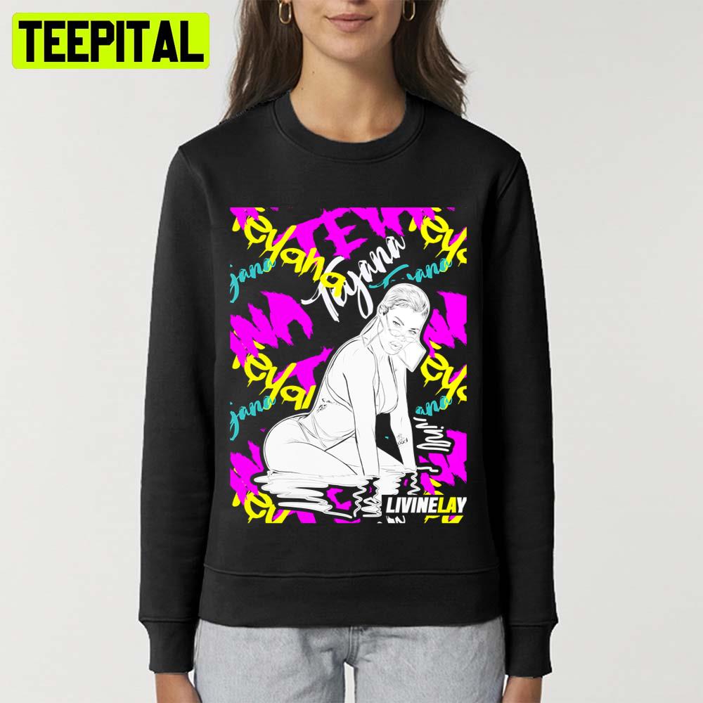 Vintage 2022 Illustration Teyana Unisex T-Shirt Vintage 2022 Illustration Teyana Unisex T-Shirt