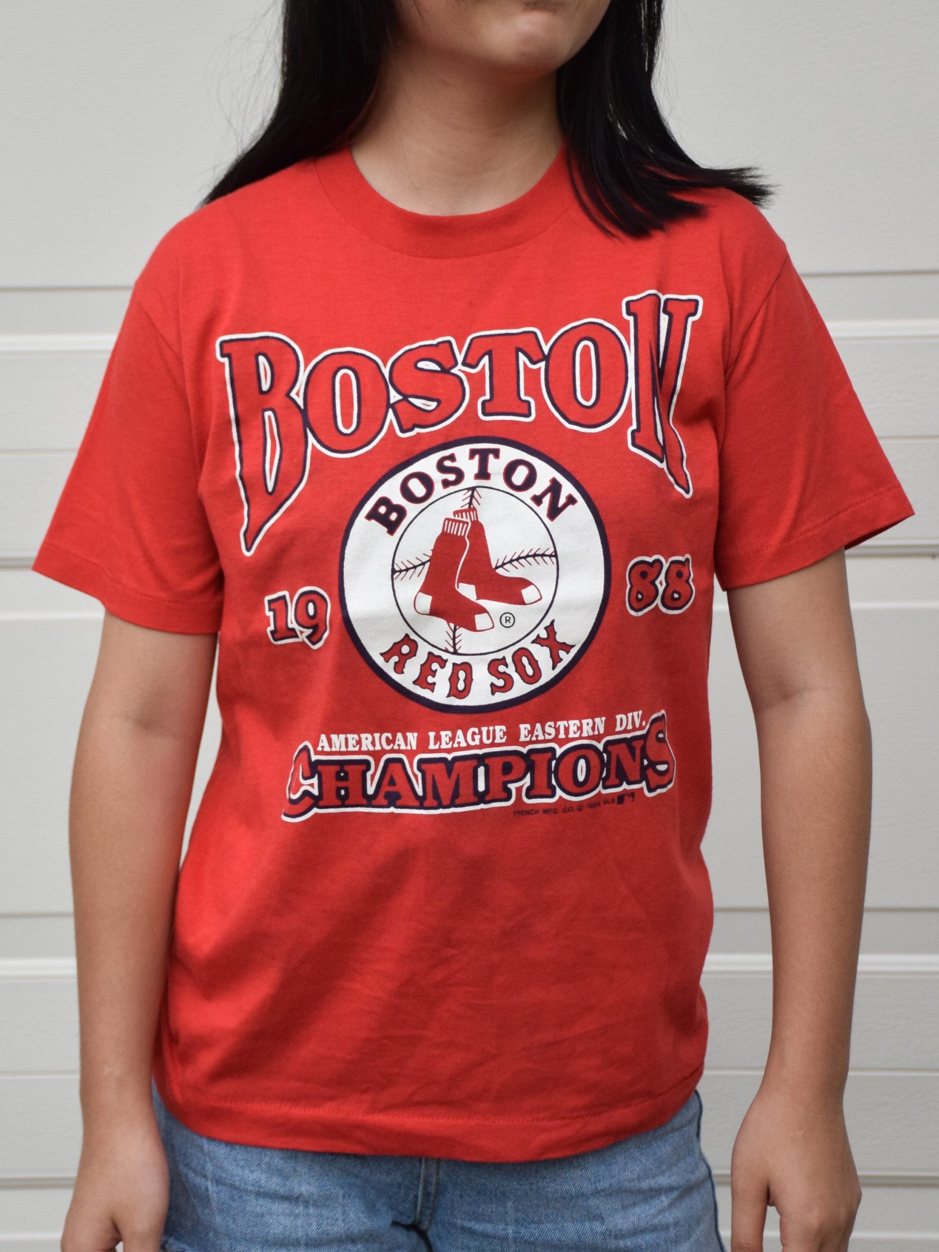 Vintage 80’s Boston Red Sox 1988 American League Eastern Div Champions Baseball Unisex T-Shirt Vintage 80’s Boston Red Sox 1988 American League Eastern Div Champions Baseball Unisex T-Shirt