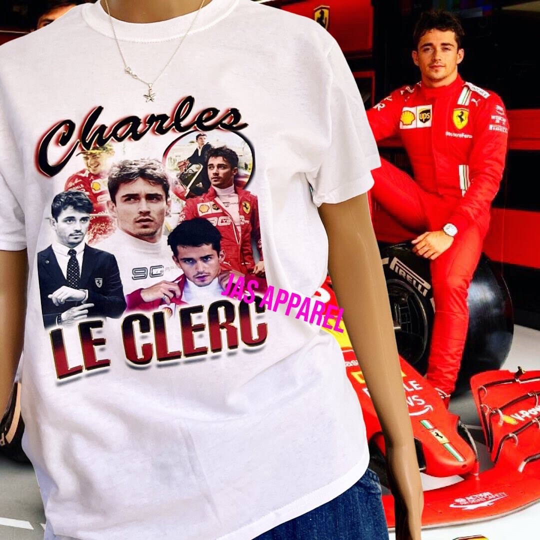 Vintage Art Charles Leclerc Homage Unisex T-Shirt Vintage Art Charles Leclerc Homage Unisex T-Shirt