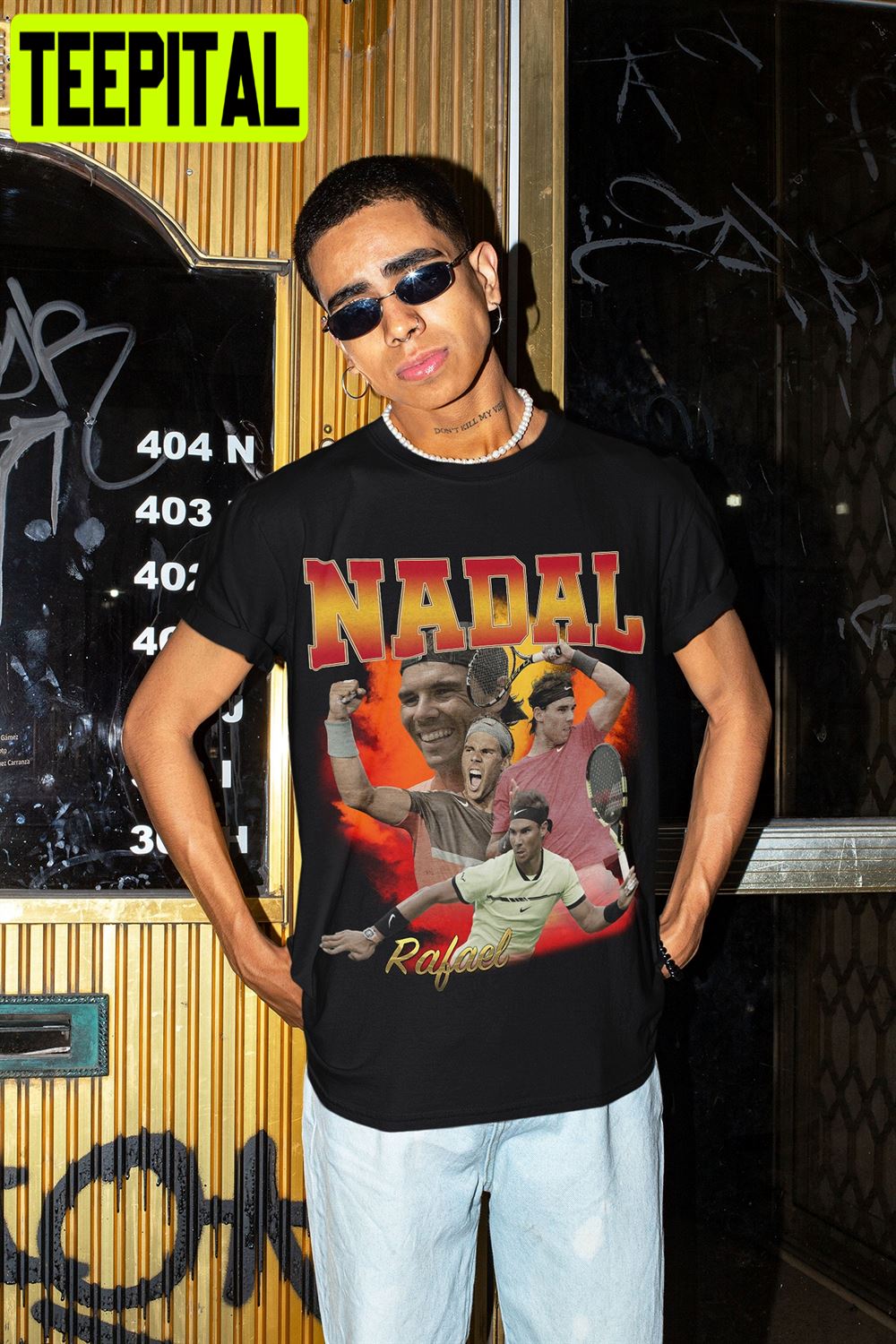 Vintage Art Rafael Nadal Tennis Unisex T-Shirt Vintage Art Rafael Nadal Tennis Unisex T-Shirt