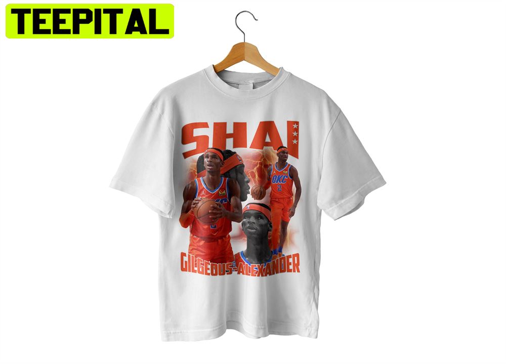 Vintage Art Shai Gilgeous Alexander Unisex T-Shirt Vintage Art Shai Gilgeous Alexander Unisex T-Shirt