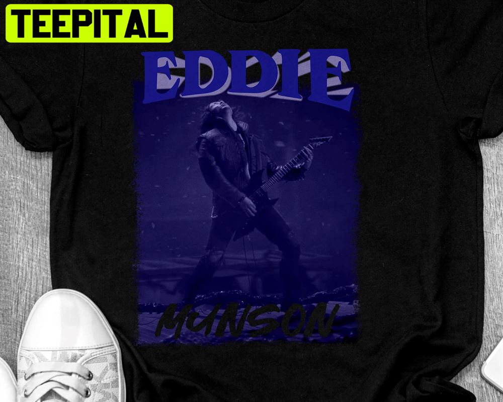 Vintage Eddie Munson Stranger Things 4 2022 Trending Unisex T-Shirt Vintage Eddie Munson Stranger Things 4 2022 Trending Unisex T-Shirt