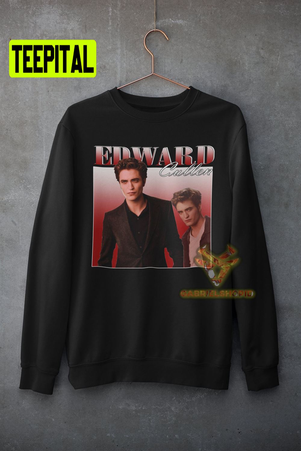 Vintage Edward Cullen Robbert Pattinson Vintage Unisex Sweatshirt Vintage Edward Cullen Robbert Pattinson Vintage Unisex Sweatshirt