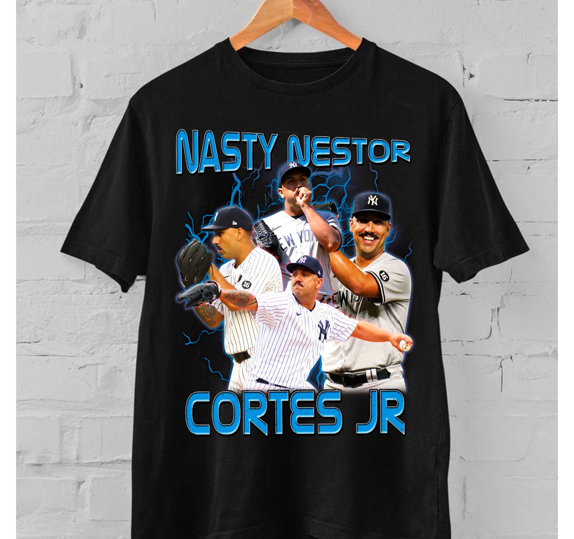 Vintage Nasty Nestor New York Baseball Unisex T-Shirt Vintage Nasty Nestor New York Baseball Unisex T-Shirt