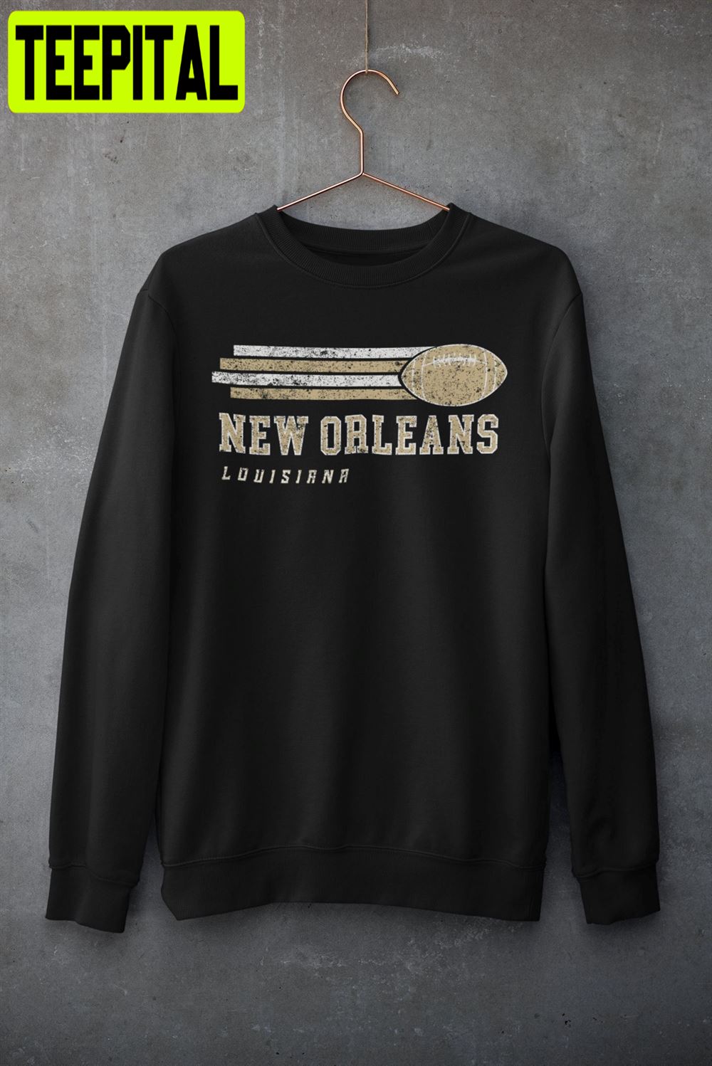 Vintage New Orleans Saints Football Unisex Sweatshirt Vintage New Orleans Saints Football Unisex Sweatshirt