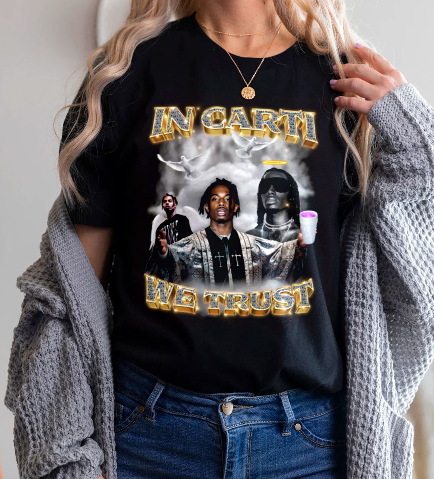 Vintage Shirt That Go Hard Don't In Carti We Trust Unisex T-Shirt Vintage Shirt That Go Hard Don't In Carti We Trust Unisex T-Shirt