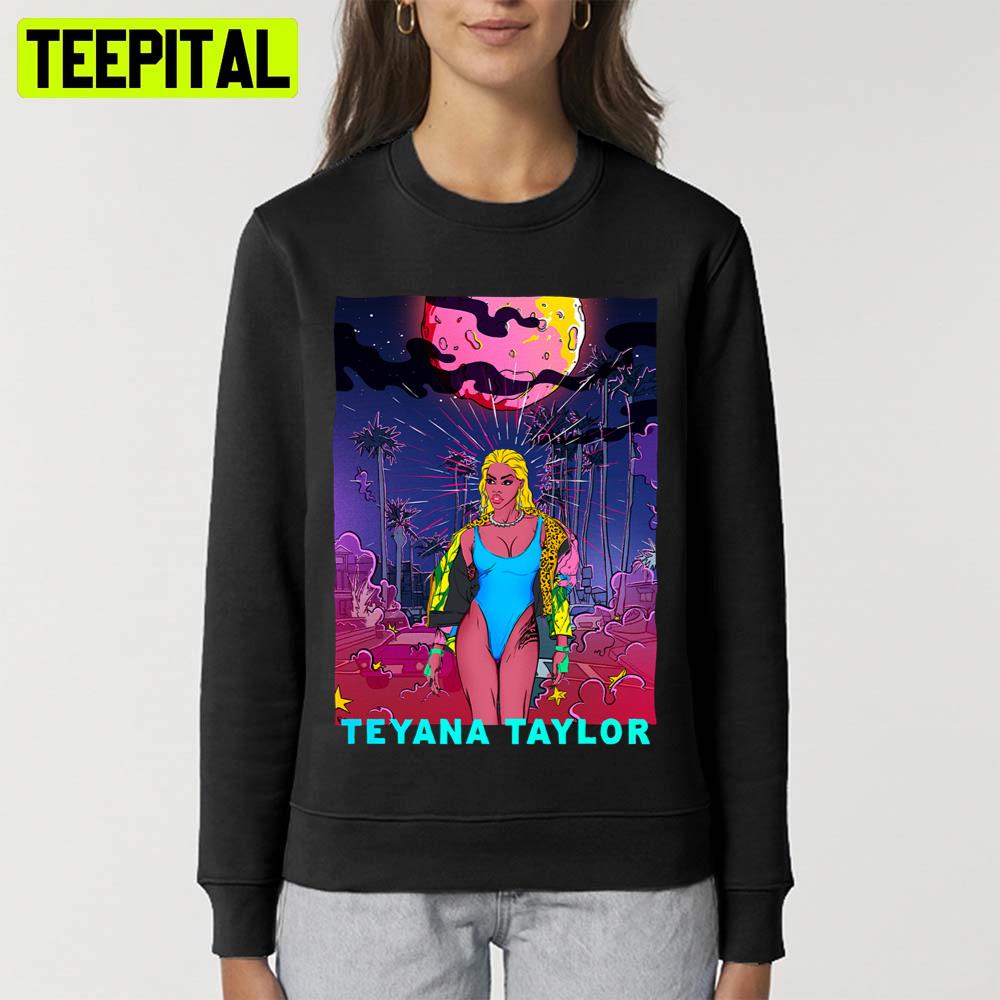 Vintage Song Art Illustration Teyana Unisex T-Shirt Vintage Song Art Illustration Teyana Unisex T-Shirt