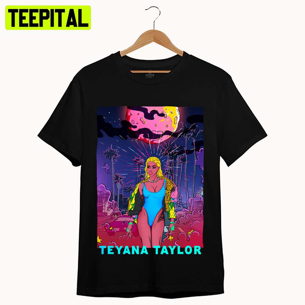 Vintage Song Art Illustration Teyana Unisex T-Shirt Vintage Song Art Illustration Teyana Unisex T-Shirt