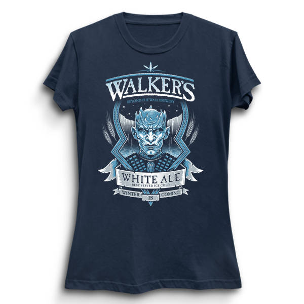 Walker's White Ale Game Of Thrones Beer Label Unisex T-Shirt Walker's White Ale Game Of Thrones Beer Label Unisex T-Shirt