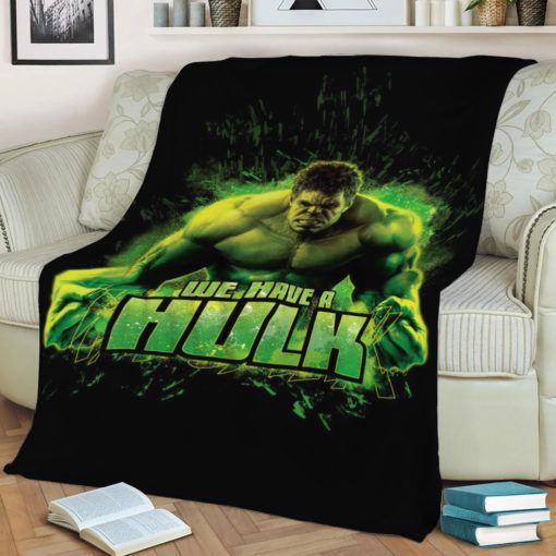 We Have A Hulk Avengers Marvel Fleece Blanket Throw Blanket Gift We Have A Hulk Avengers Marvel Fleece Blanket Throw Blanket Gift
