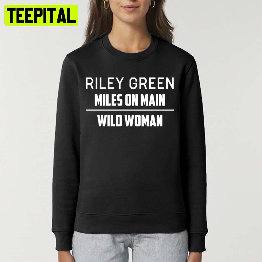 Wild Woman Riley Green 2022 Illustration Unisex T-Shirt Wild Woman Riley Green 2022 Illustration Unisex T-Shirt