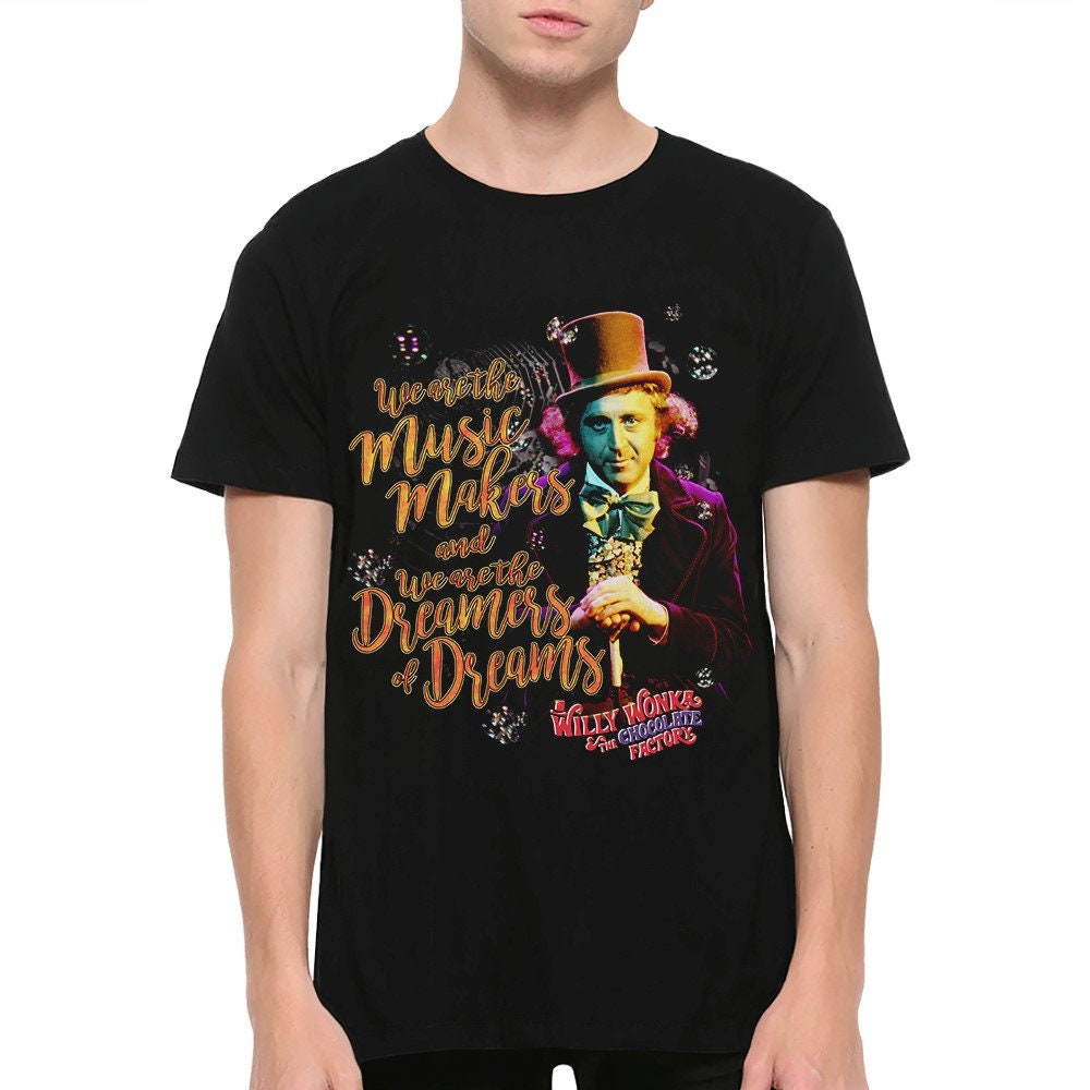 Willy Wonka and the Chocolate Factory Mens and Womens T-Shirt Willy Wonka and the Chocolate Factory Mens and Womens T-Shirt