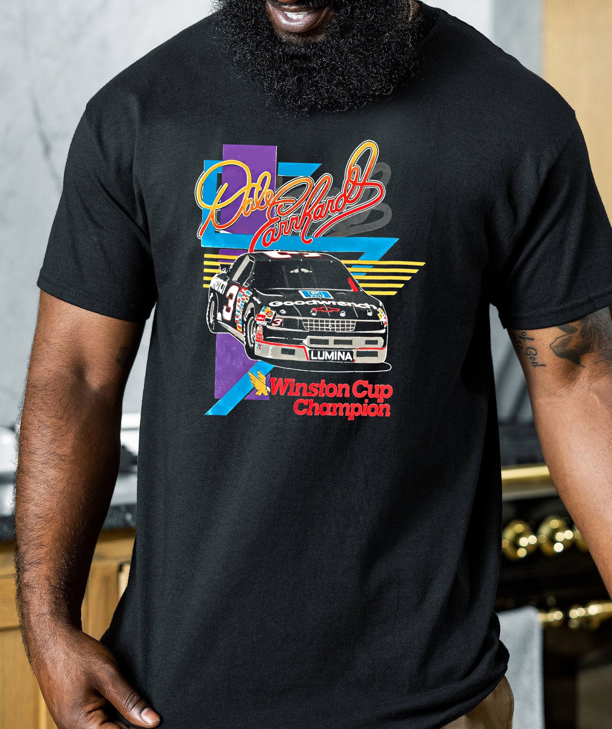 Winston Cup Champion Race Day Large Nascar Racing Formula 1 F1 Dale Earnhardt Shirt Winston Cup Champion Race Day Large Nascar Racing Formula 1 F1 Dale Earnhardt Shirt